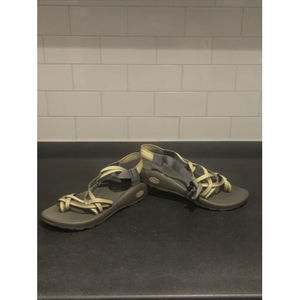 Chaco womens sandals size 8 ZX2 Classic Sport Strappy Pully Gold Hiking outdoors
